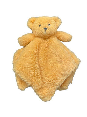 Best Made Toys Teddy Bear Unisex Lovey Rattle Security Blanket Plush Corduroy